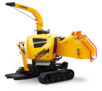 Výkonný štěpkovač na naftu s pásovým podvozkem LS 160 DW Track M